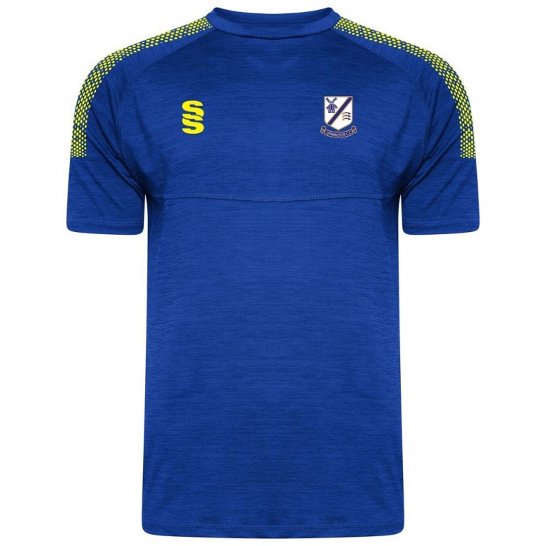 Upminster CC - Dual Gym T-shirt - Royal - Women's/Unisex Fit