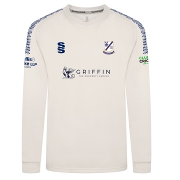 Upminster CC - Blast Long Sleeve Cricket Sweater - Men's/Unisex Fit