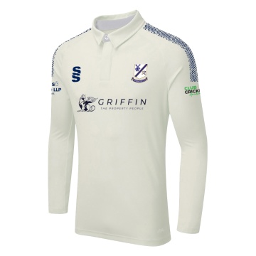 Upminster CC - Dual Cricket Shirt Long Sleeve - Unisex Fit