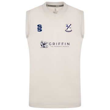 Upminster CC - Blast Sleeveless Cricket Sweater - Men's/Unisex Fit