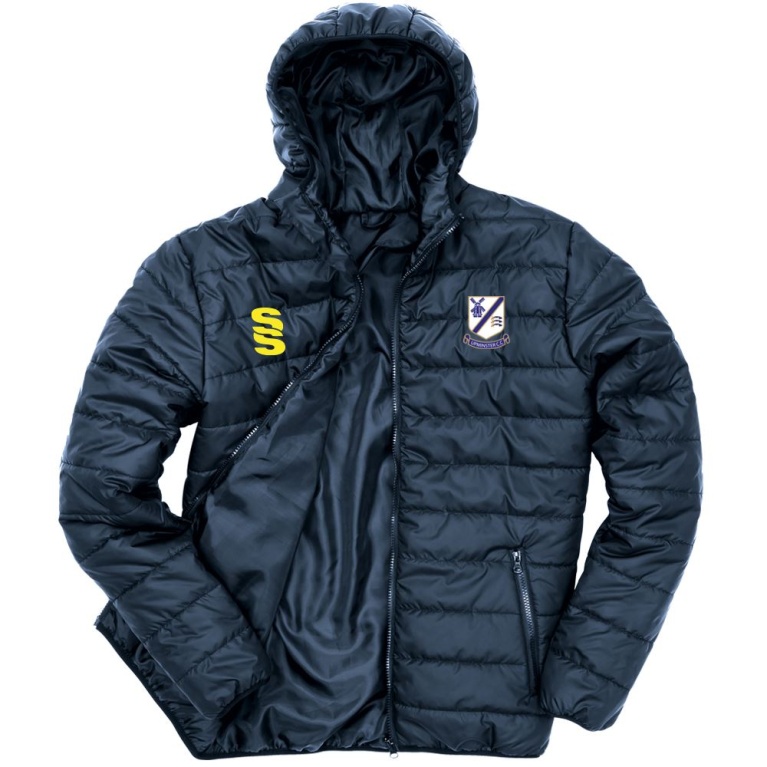Upminster CC - Supersoft Padded Jacket - Navy - Unisex Fit