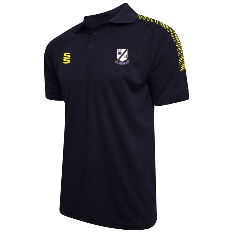 Upminster CC - Dual Solid Colour Polo - Men's/Unisex Fit