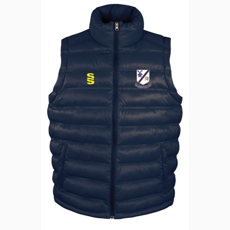 Upminster CC - Gilet -Navy - Unisex Fit