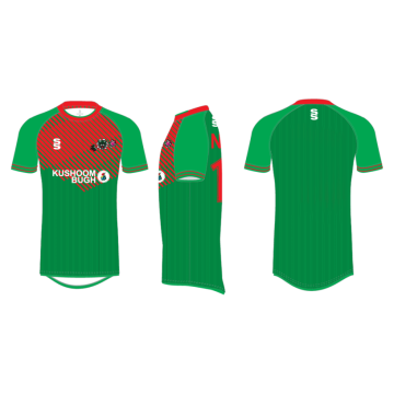 Upminster CC - T20 Short Sleeved Shirt - Kushroom BUGH Tigers - Women's Fit