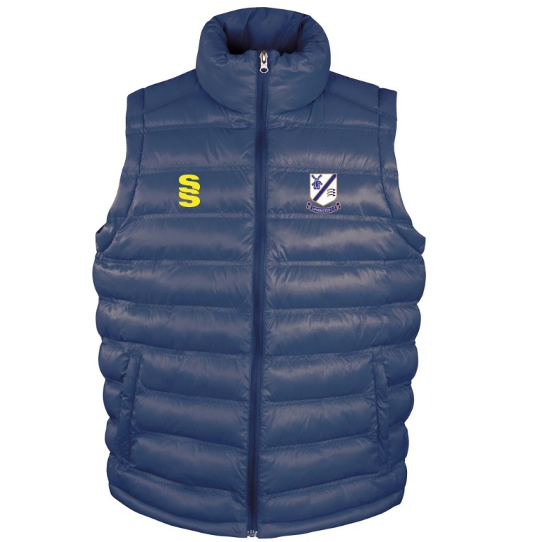 Women's Padded Gilet : Navy