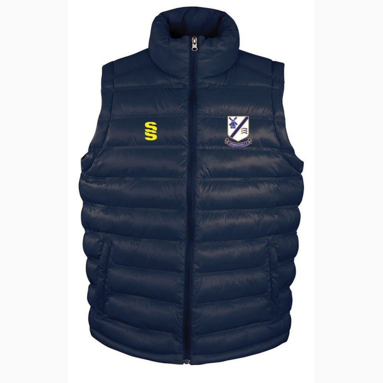 Upminster Cricket Club Gilet Navy