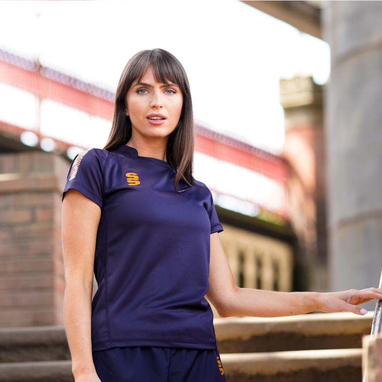 Upminster Cricket Club Womens Navy Game Shirt