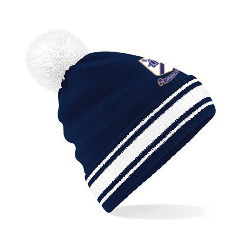 Upminster Cricket Club Stadium Beanie - Navy/White